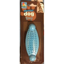 Duke's Dental Dog Toy + Toothbrush - Textured - puppy, hygiene, teething, chew, bone
