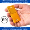 4 Pack Orange 90 x 40 x 6.5mm Size 70mm