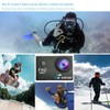 Xilecam Action Camera 1080P 30fps Sports Camera 40m/131ft Underwater Waterproof
