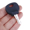 BAQI Pack of 5 Silver Twist Ignition Keys (14607) for