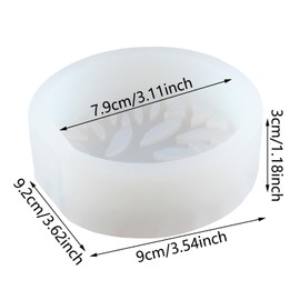 XIAOSHUI Tree of Life Candle Silicone Molds Tree of Life Candle Mold for Candle Home Decorate Mold Candle Making Resin Aromatherapy Gypsum Wax Clay Craft