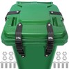 4 Pcs Trash Can Locks for Anti Animals, Universal Garbage
