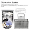 Yosoo123 Drainer Basket Flatware Storage Drainer Universal Cutlery Basket Replacement
