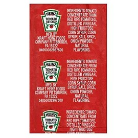 Concession Essentials Ketchup- Heinz Single Serve Packages .32 Ounces (Pack of 200)