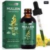Mullein Drops Lung Cleanse Support – Natural Mullein Leaf Extract