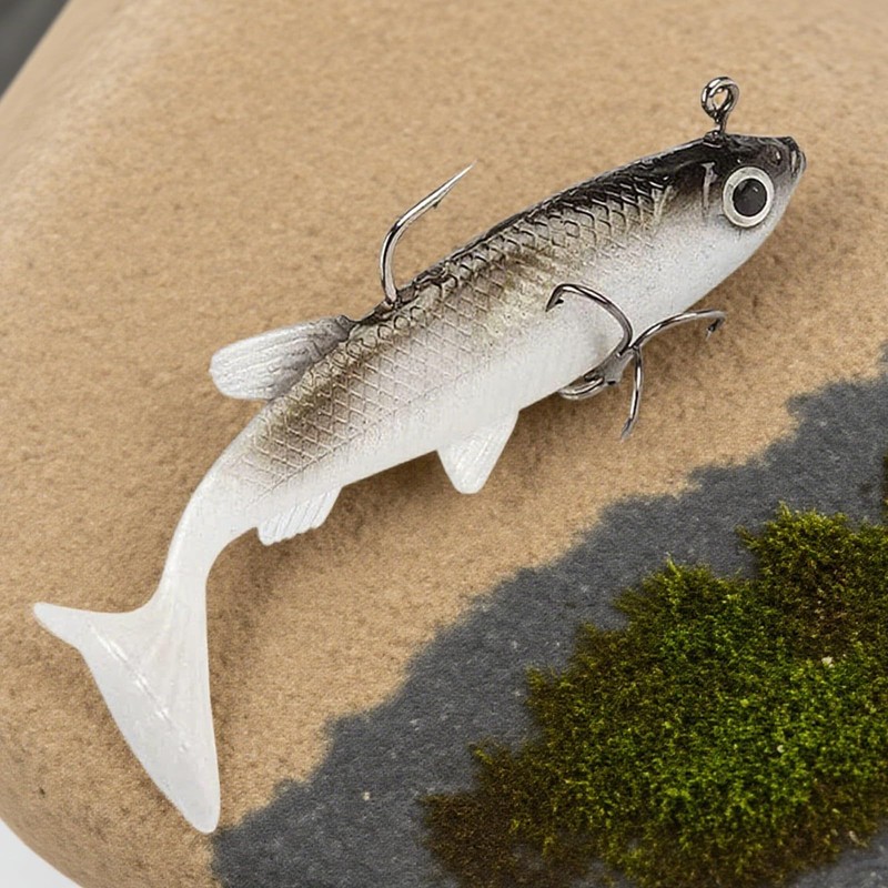 5 Pcs Sea Fishing Tackle - Bionic Fish Hooks &