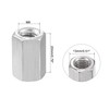 sourcing map M8 x 1.25-Pitch 20mm Length 304 Stainless Steel