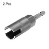 sourcing map 2pcs H15 Wing Nut Driver 15mm Metric 6-Points