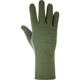ONETAC OUTDOOR NOMEX FLIGHT FLYER PILOT OPERATOR DUTY GLOVES BLACK, GREEN, TAN (GREEN, LARGE)