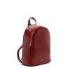 Tamaris Diana City Backpack 28 cm, Red crocodile