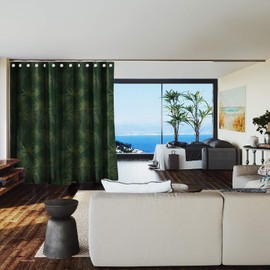 Room/Dividers/Now Premium Room Divider Curtain, 9ft Tall x 15ft Wide (Jungle)