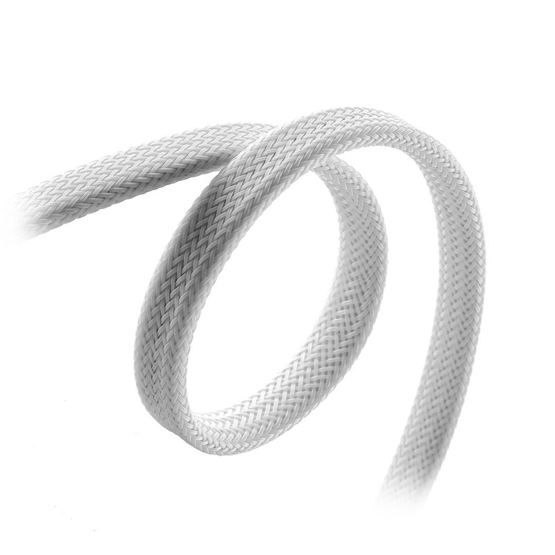 CableMod ModMesh Sleeved SATA 3 Cable (White, 60cm)