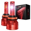 Torchbeam T6S H11/H8 Bulbs or Led Lights, 1000% High Bright,