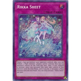 Rikka Sheet - SESL-EN026 - Secret Rare - 1st Edition