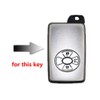 Happyit Leather Car Key Case for Toyota RAV4 2009 2011