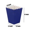 Navy blue Popcorn Boxes Mini Paper Popcorn Box for Party,Pack