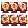 Iowa State Can Cooler Set of 6 - Bubbles Design