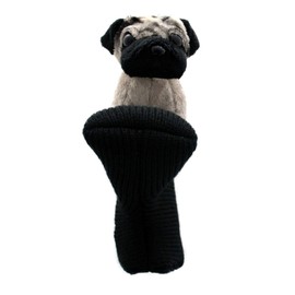 EVOLUTION GOLF NEW 2019 GIRLS OR LADIES HYBRID OR BLADE STYLE PUTTER HEADCOVER. PAULINE THE PUG.