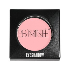 IS'MINE ISMINE Single Eyeshadow Powder Palette, Matte Light Pink, High Pigment, Longwear Single Eye Makeup for Day & Night