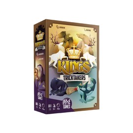 Pixie Games Kings TrickTakers Strategic Card Game Game with Wrinkles and Forces Asymmetrical 2 to 5 Players from 14 Years