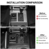 Jimen Compatible with 2007-2012 Dodge Nitro Gear Shift Panel Cover