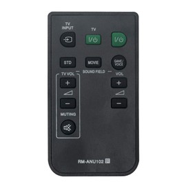 VINABTY RM-ANU102 Replacement Remote Control for Sony SA-32SE1 SA-40SE1 SA-46SE1 TV Soundbar System