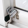 Window Locks with Key, Aluminum Alloy Window Door Frame Security