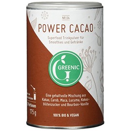 Greenic Power Cacao Superfood Drinking Powder Mixture 175 g