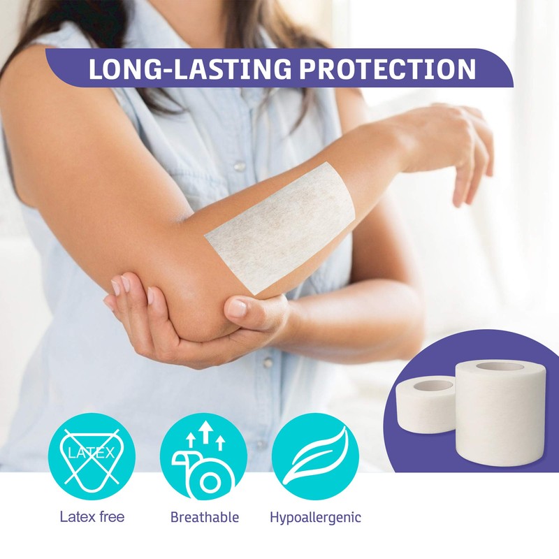 Conkote Soft Paper Surgical Tape 2" x 10 Yards, Gentle