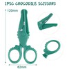 ASTARON Kids Safety Scissors, Cute Crocodile Shape Design Kids Preschool