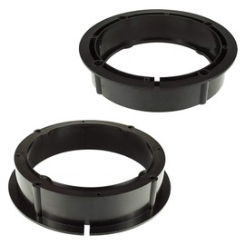 Sound-way 6.5" 165 mm Car Stereo Speakers Rings Adapters compatible with Skoda Volkswagen Seat
