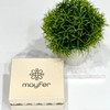 Mayfer Collar de plata esterlina .925 para mujer con dije