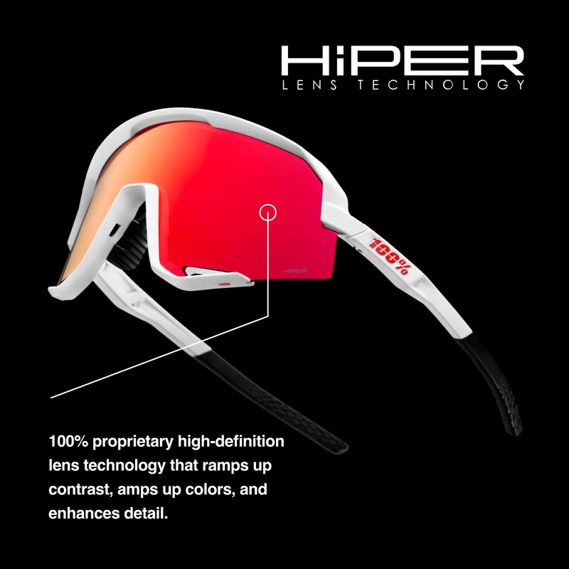 100% 100% SLENDALE - Sunglasses for Outdoor Sports - Comfortable