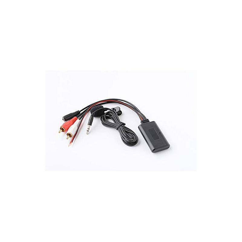 1SourceTek Universal Car 12V Aux Bluetooth 5.0 Adapter Module Music