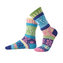 Solmate Socks Women's No Match Crew Socks, Hummingbird