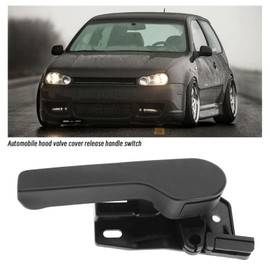 Micro Traders Hood Bonnet Latch Release Handle & Bracket 1J1823533B 1J1823633A Compatible with Superb Fabia Octavia Yeti Toledo Altea Cordoba Only for Left-hand Drive