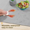 Rinpon Waterproof Wipeable Table Runner, Thick Farmhouse Table Runner, Dresser