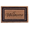 Calloway Mills Border Welcome Doormat 24" x 36" (Dark Blue)