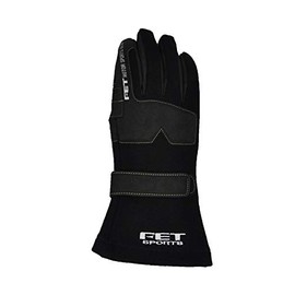 FET Sports 71172120FT3DGL20 3D Racing Glove Black x Black S