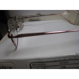 CARAVAGGIO EYEGLASS FRAMES Style  GIADA  Sz. 52-17-140   PINK  Free UNGER CASE