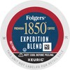 Folgers 1850 Expedition Blend Medium Roast Coffee, 60 Keurig K-Cup