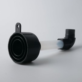 AC Drain Line Cleaner Tool - HVAC to PVC Pipe Unclogger, Wet Vac Attachment for Condensate Drain Cleaning, Air Conditioner Drain Line Evacuation Tool - Black07