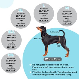 IDOMIK Reusable Female Dog Diapers, Washable Dog Period Diapers with Adjustable Suspenders, Leakproof Escape-Proof Sanitary Panties for Dogs in Heat Cycle, Incontinence, or Senior Dogs,Black,XL