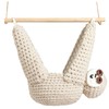 QUINTRA Flower Pots Sloth Gift, Sloth Hook, Suitable for Succulent
