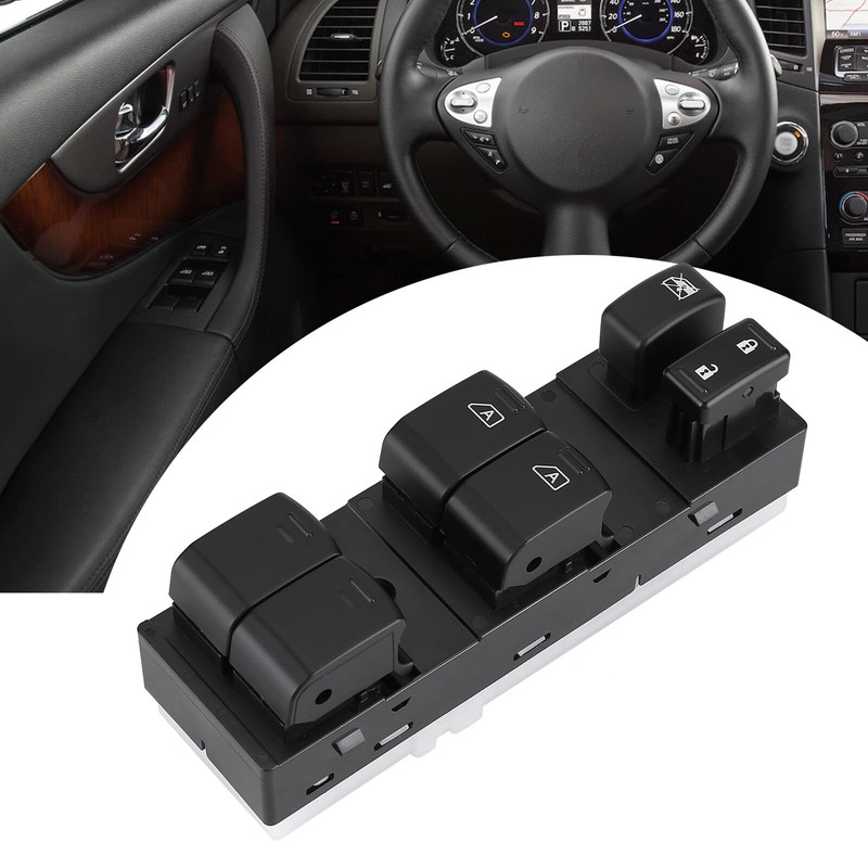 Alikali 25401-1CA6A Main Power Window Master Switch Compatible for Infiniti