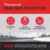 Motor Trend Waterproof Rear Bench Seat Protector Interior Back Seat