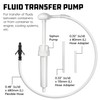 Powerbuilt Fluid Oil Pump for Quart, Half Gallon and Gallon