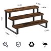 YINMIT Wooden Perfume Organizer, Tiered Cologne Organizer for Men, Black