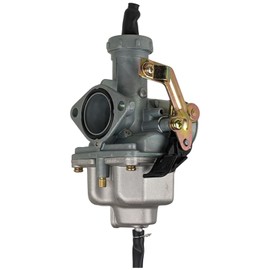 RedCap OEM PZ27 27mm Carburetor with Cable Pull Choke Included Air Filter, Fuel Line, Gasket for Kazuma Lifan Sunl Taotao 4-Stroke 150cc 200cc 250cc ATV Dirt Bikes Go-Karts (16100-965-014/24)
