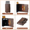 AISIR Wallet, Slim Wallet, Men's Mini Wallet with RFID, Men's